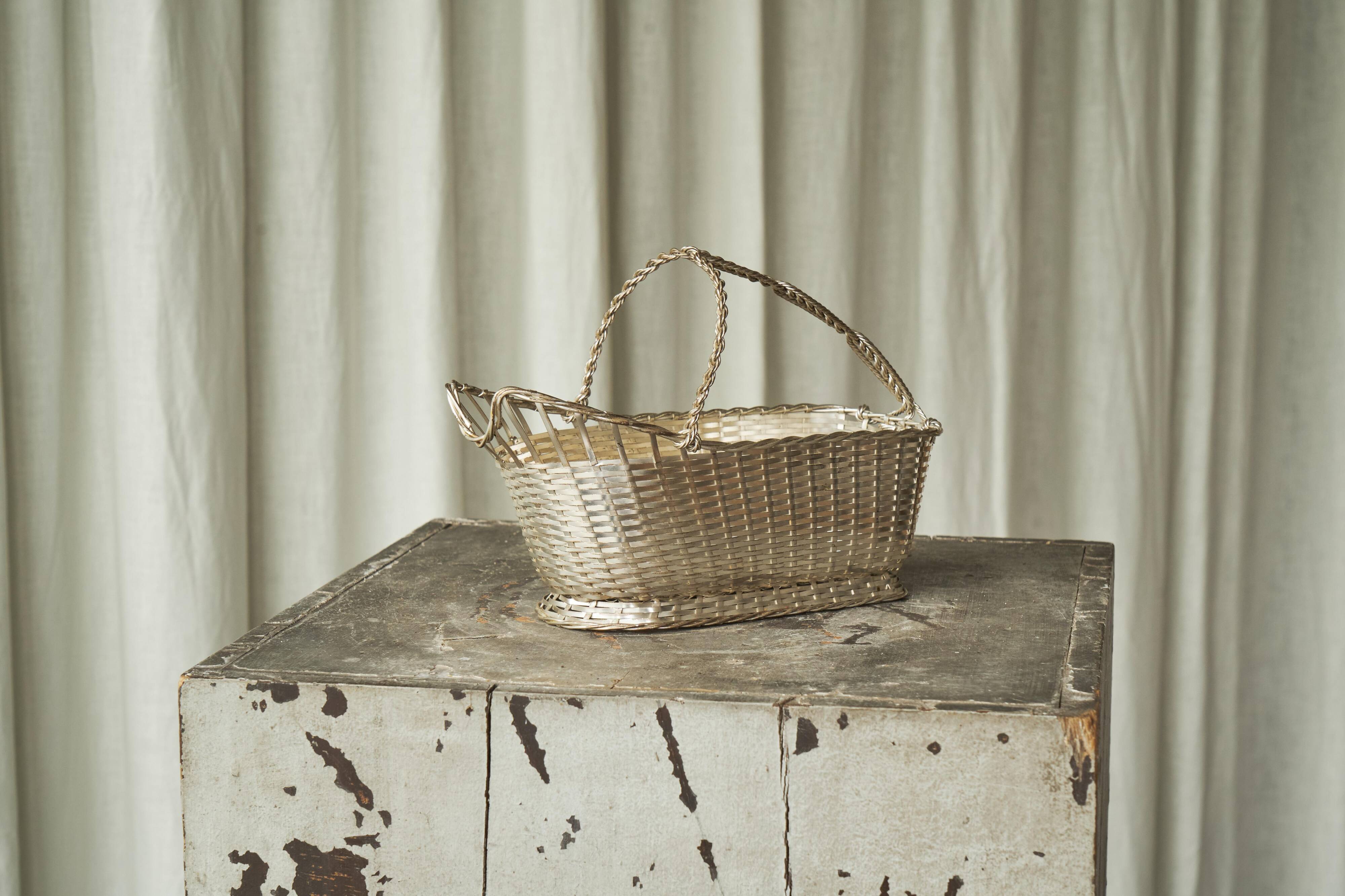 Lino Sabattini for Christofle, silver-plated bottle holder