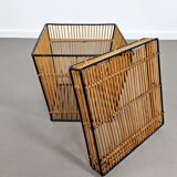 Rohé Noordwolde laundry or towel basket, 1960s