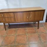 Scandinavian oak sideboard from the 60s, 125cms L