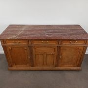Marble top store bank