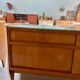 1950s Siegel Paris display counter (renovated)