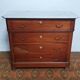 Louis Philippe walnut chest of drawers