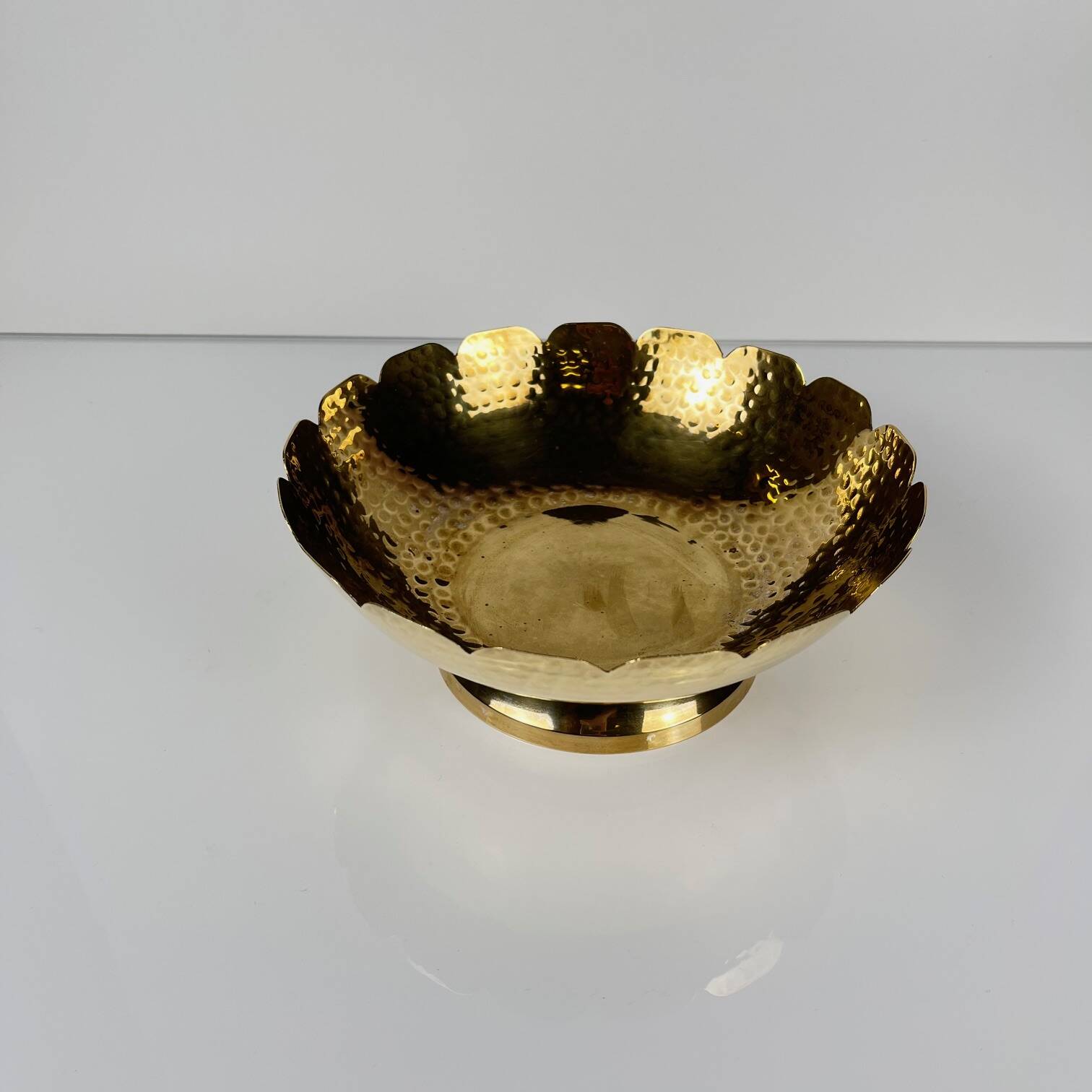 EPNS Gold Hammered Metal Indian Cup