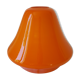Old vintage orange glass suspension