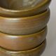 Four Digoin golden sandstone bowls