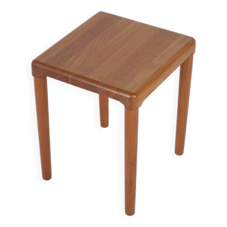 Tabouret scandinave en teck.