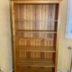 Bookcase solid pine shelf 1980