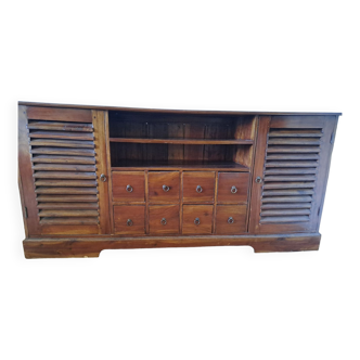Exotic wood sideboard