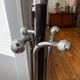 Metal coat rack with 12 hooks - 1970s