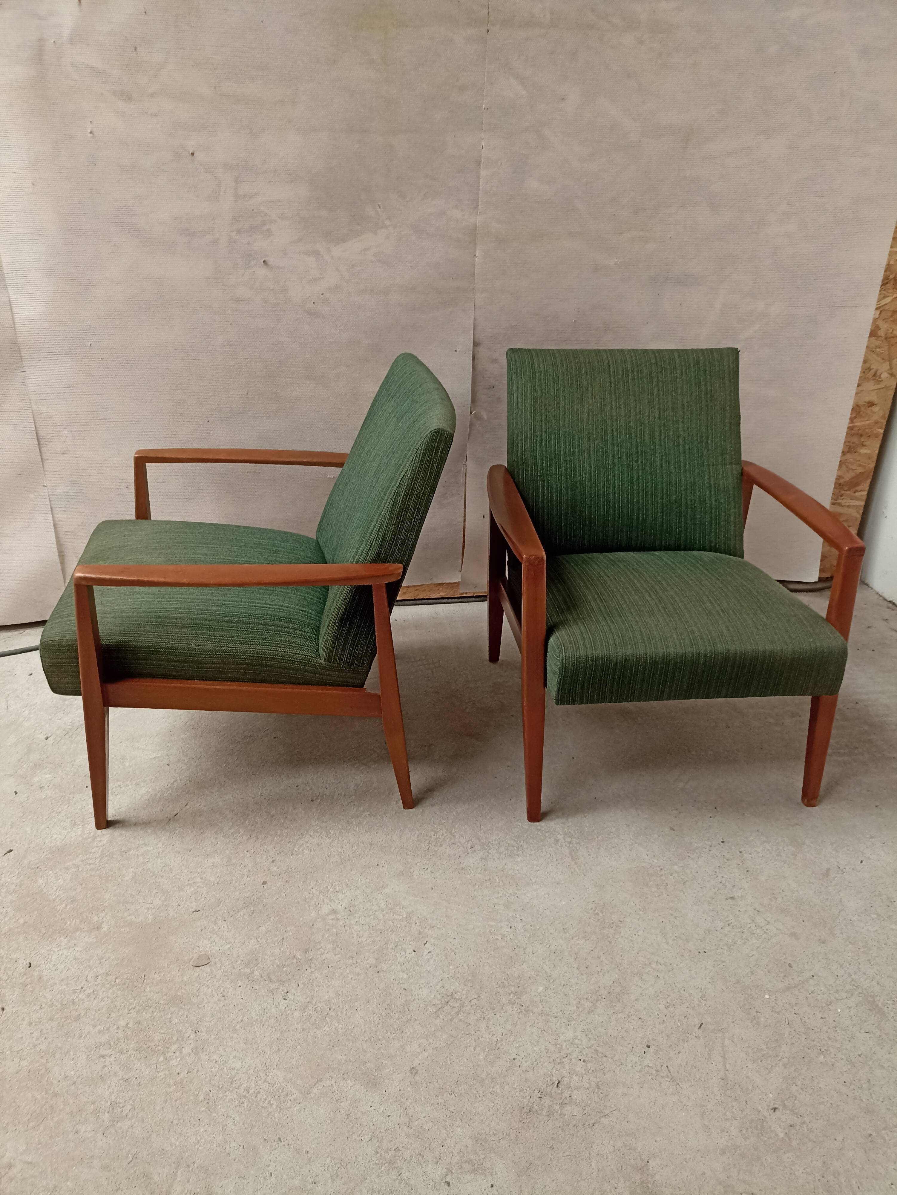 Vintage Scandinavian armchairs