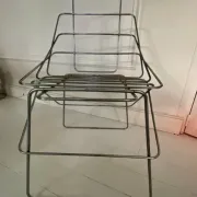 Chaise "Sof Sof"  de Enzo Mari. Fabriquée par Driade en 1972.