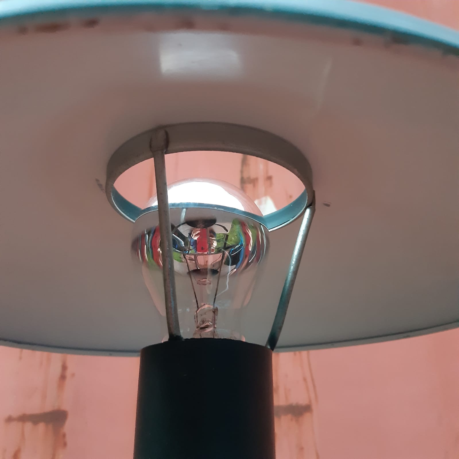 Tripod desk lamp design by Louis Kalff for Phillips 1960's "jewel" model