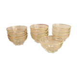 10 coupelles verrines en verre