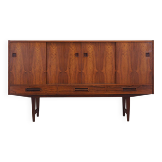 Buffet haut en palissandre, design danois, années 1960, production : Danemark