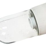 Applique murale vintage en porcelaine blanche, années 1970