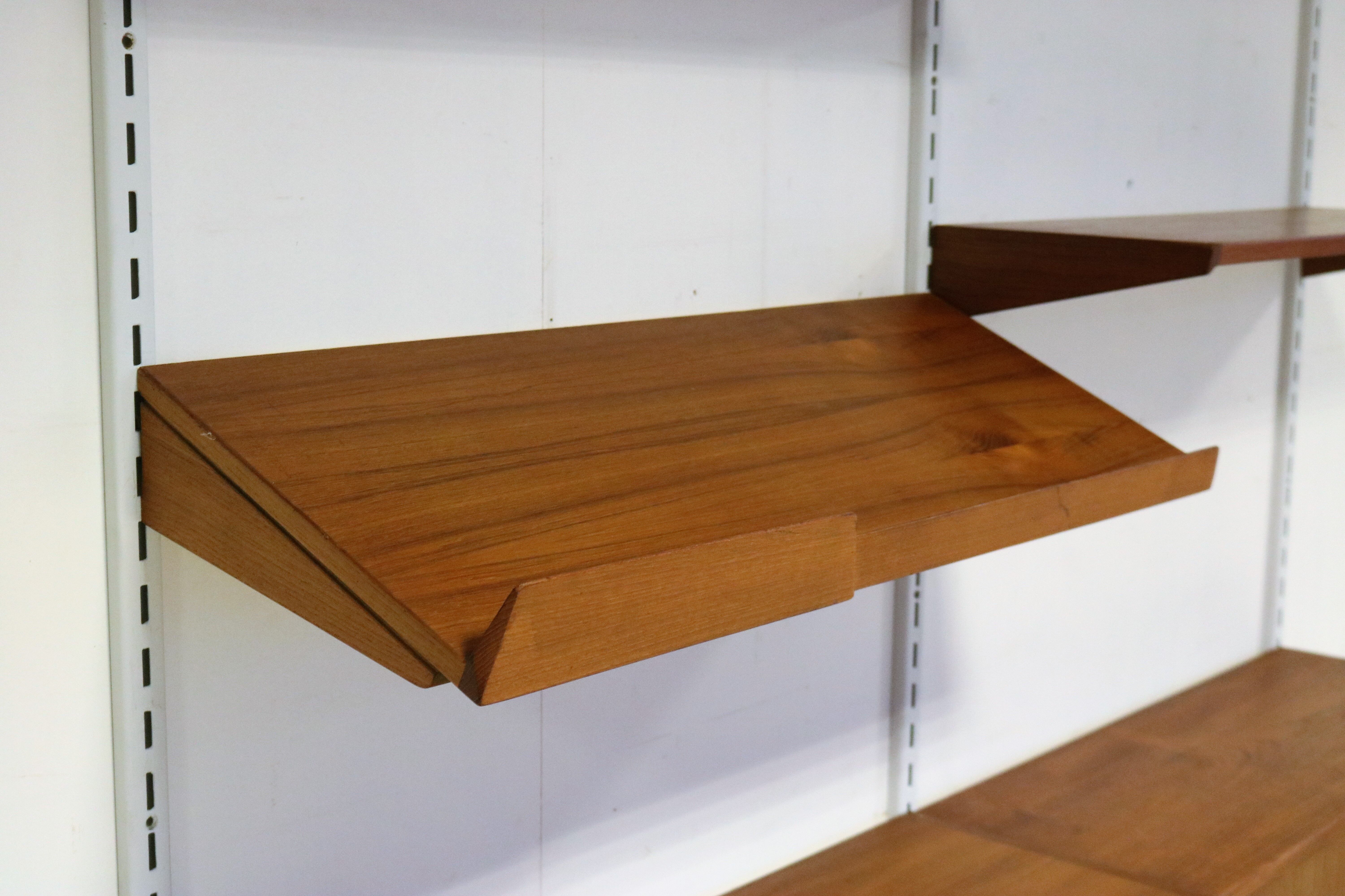 Vintage teak wall unit by Kai Kristiansen