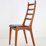 Set of 6 Korup Stolefabrik teak chairs in the style of Kai Kristiansen