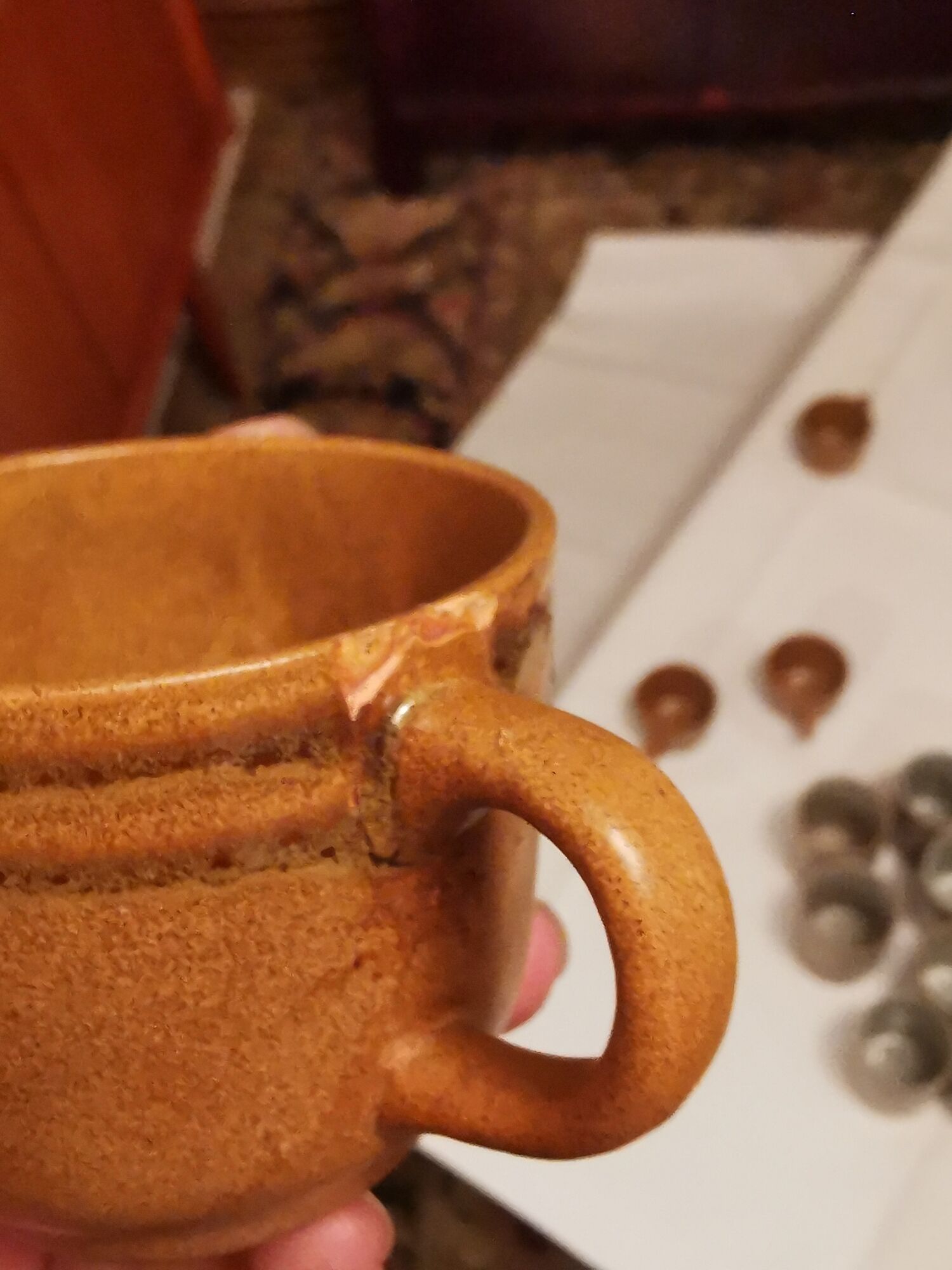 Coffee service or tea in Sarguemine sandstone from the 'Art Workshop of Lorraine'
