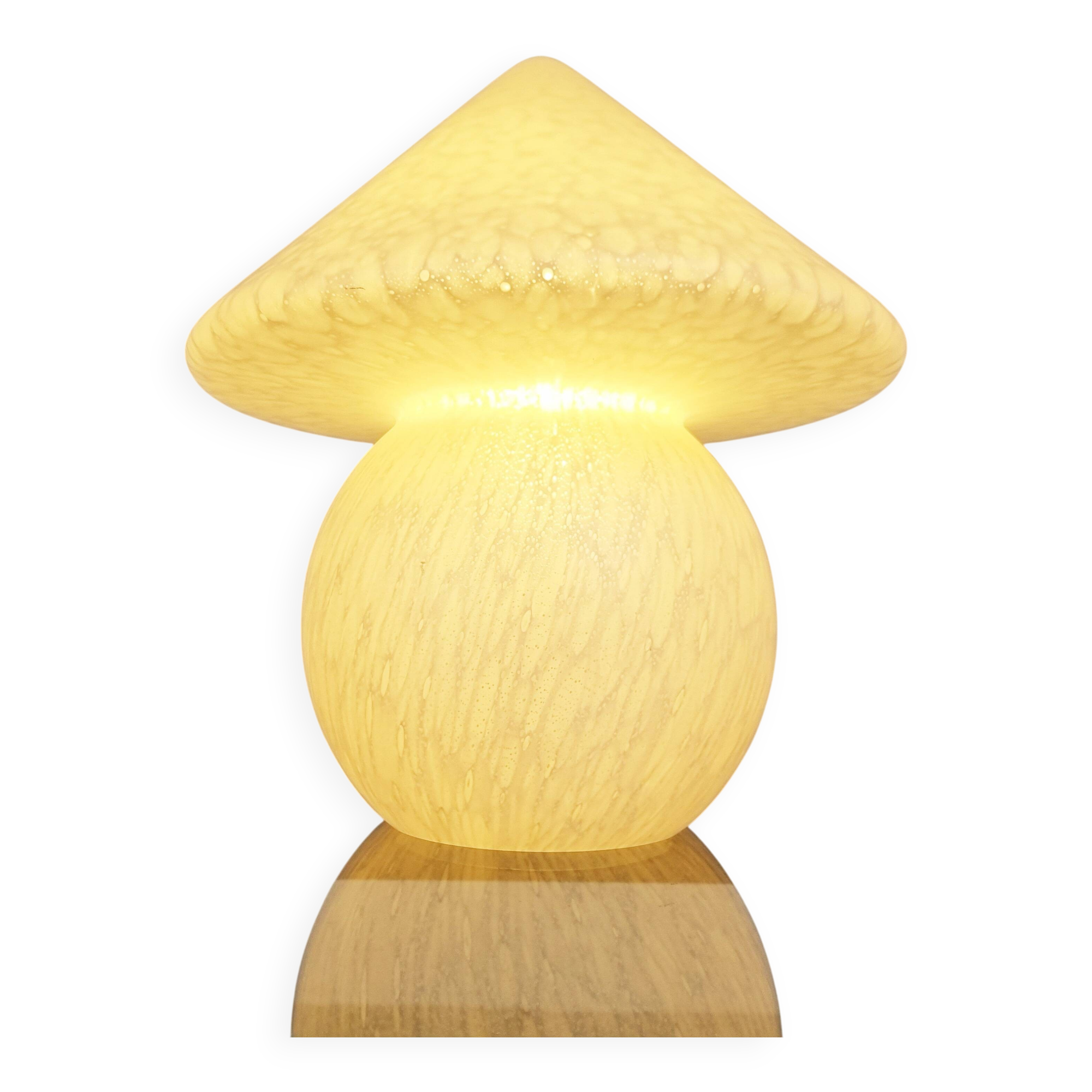Vintage mushroom table lamp, 1970s