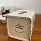 Set of 3 Villeroy & Boch jam pots in faience.