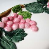 Vine decorated wall plate