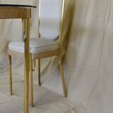 Table and 2 chairs Art Deco