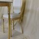 Table and 2 chairs Art Deco