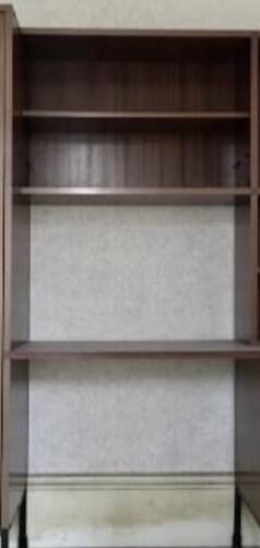 Vintage Scandinavian teak bookcase Minvielle, Vintage furniture