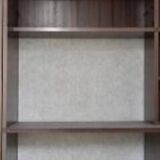 Vintage Scandinavian teak bookcase Minvielle, Vintage furniture