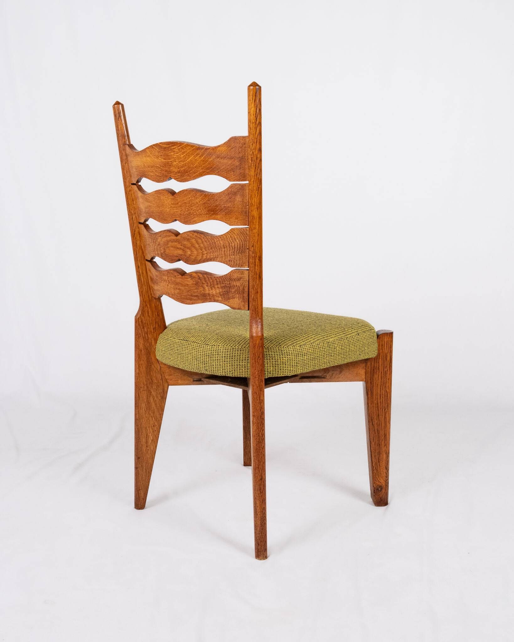 Pair of chairs by Guillerme and Chambron for Your House, France, 1950s