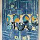Desso rug 170 x 240, Holland, 1980s, abstract design