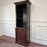 Classic English Mahogany Bookcase