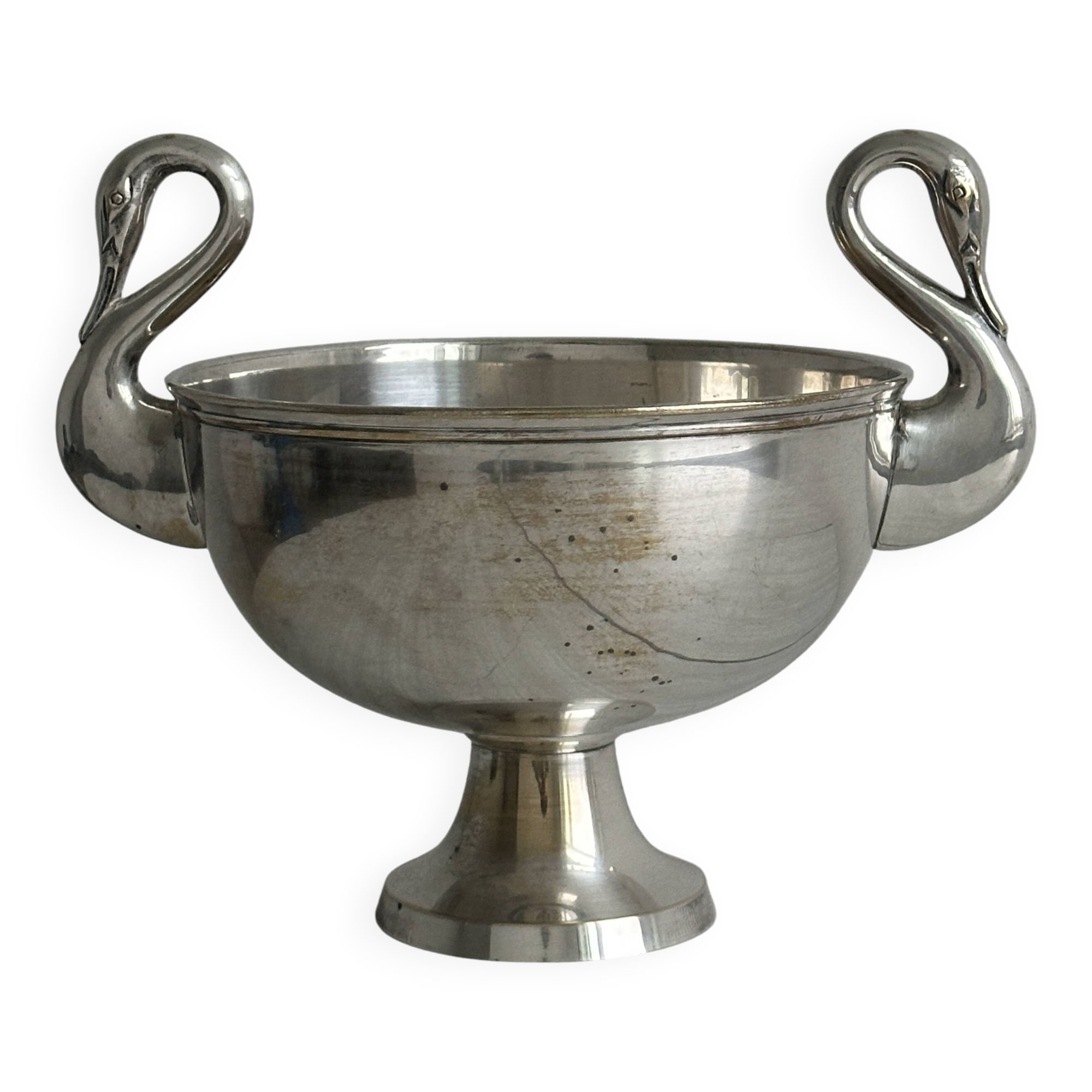 metal swan handle cup