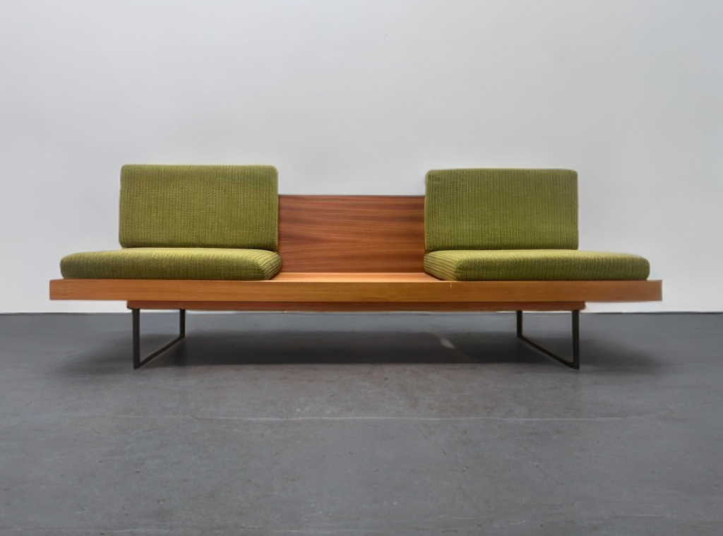 Canapé daybed Drevotàr, Czech vintage 1960s