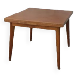 Vintage square table with extensions
