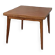 Table carrée vintage avec rallonges