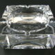 Cendrier verre vintage 1970