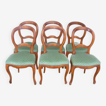6 chaises de style Louis Philippe
