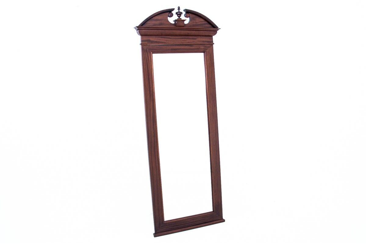 Antique console with mirror, Northern Europe, circa 1900.