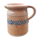 Pot à lait terre cuite vernissée d'Alsace