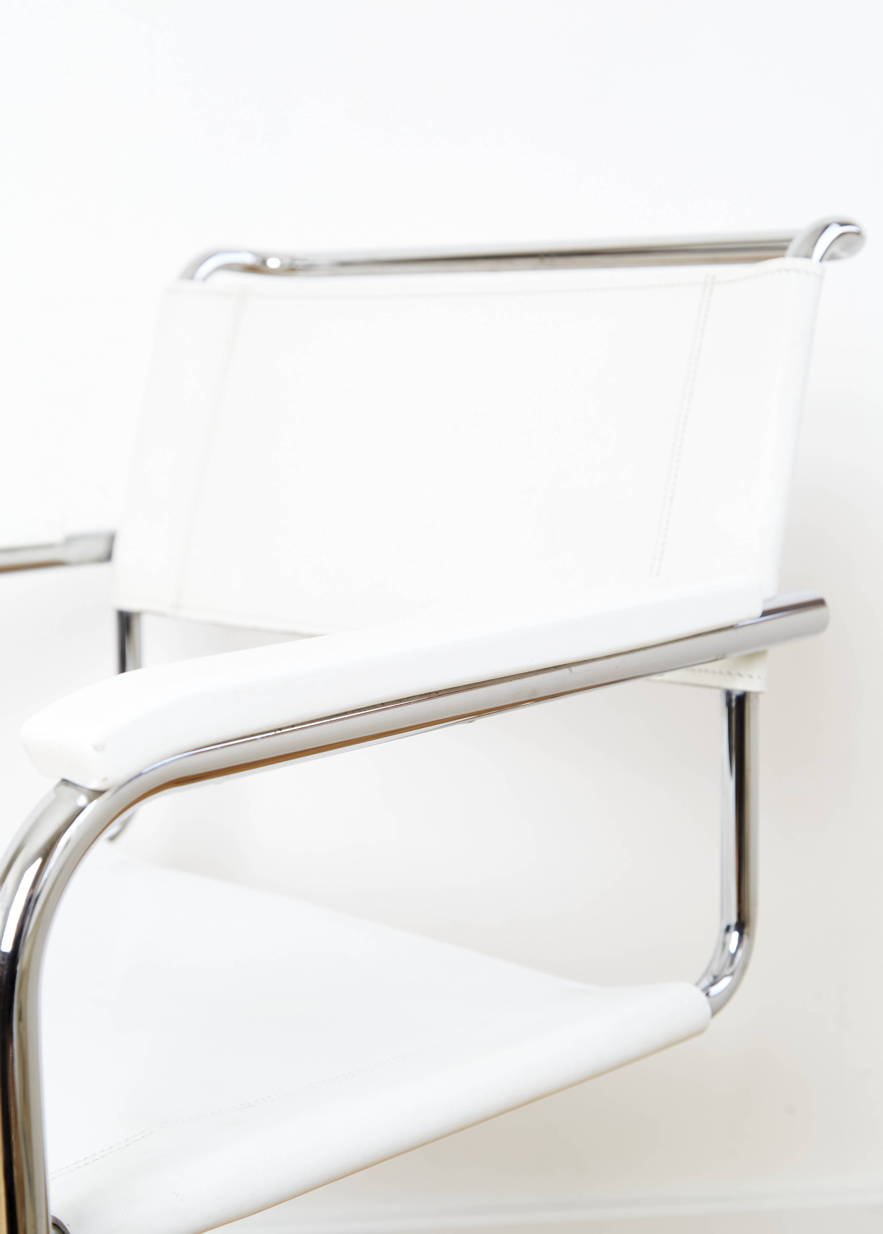 Set of 4 Mart Stam Cantilever S34 for Thonet