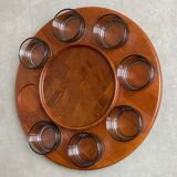 Vintage rotating tray by digsmed, denmark, lazy susan, scandinavian design
