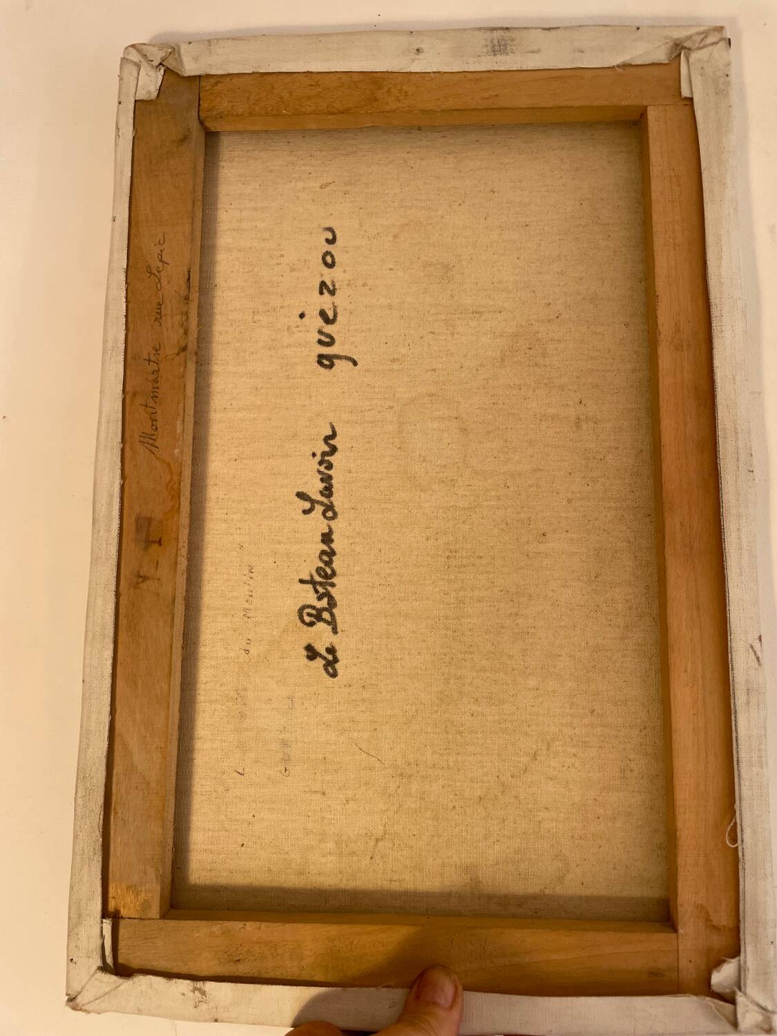 Oil painting on canvas by Guézou