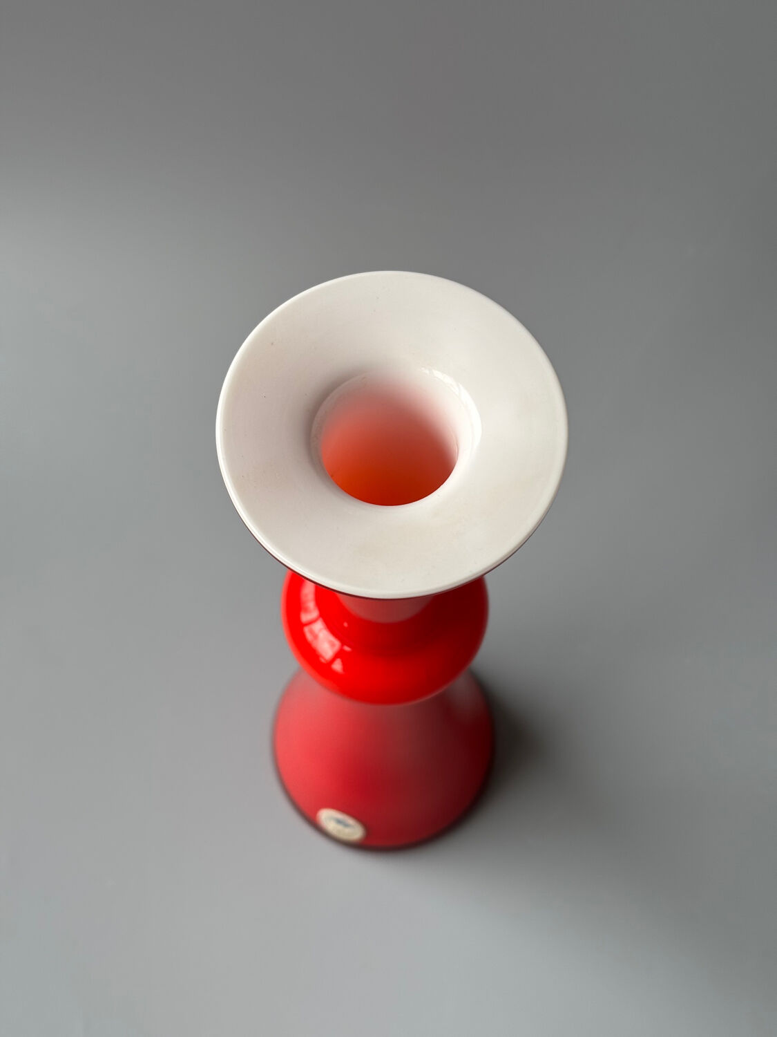 Vase verre soufflé Kastrup Holmegaard, Danemark,1960