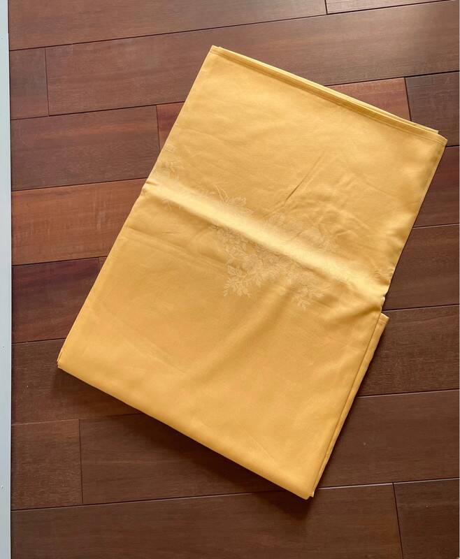 New Frette Square Tablecloth 240x240 cm Yellow