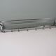 Wall-mounted coat rack Bauhaus / Art Deco in chrome metal, 1920s