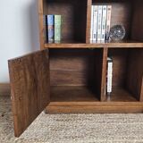 Low walnut Art Deco furniture