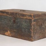 Antique chest in dark tones (c.1920) #6