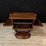 Art Deco Walnut Side Table