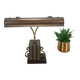 Lampe de bureau en bronze, lampe de banquier